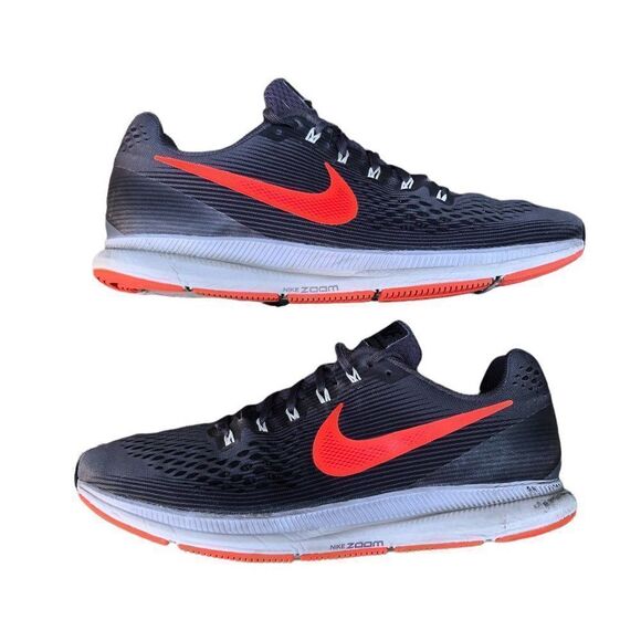 Nike Air Zoom Pegasus 34 'Thunder Grey' Size 11.5 - Picture 2 of 15